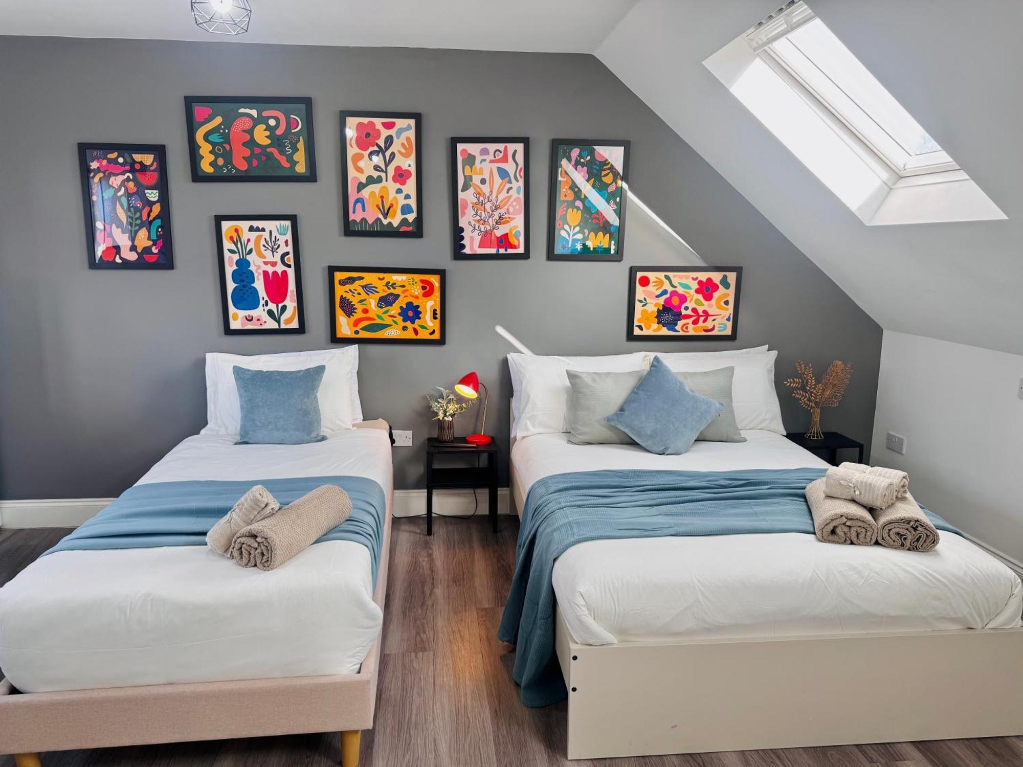 Bright Studio Loft 30Min To Central Лондон Экстерьер фото